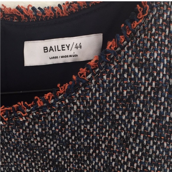 Bailey 44 leather bottom dress - Picture 4 of 6